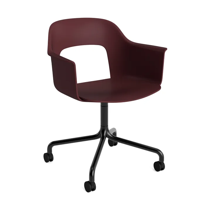 Chaise Layout Armchair 261 - Bordeaux-black - HAY