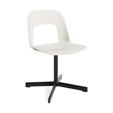 Chaise Layout Chair 131 - Cream white-black - HAY
