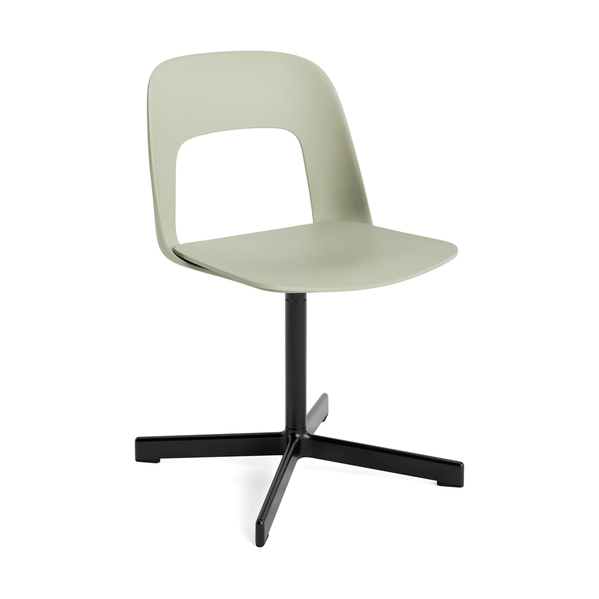 Chaise Layout Chair 131, Pastel green-black HAY