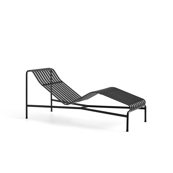 Chaise longue Palissade - anthracite - HAY