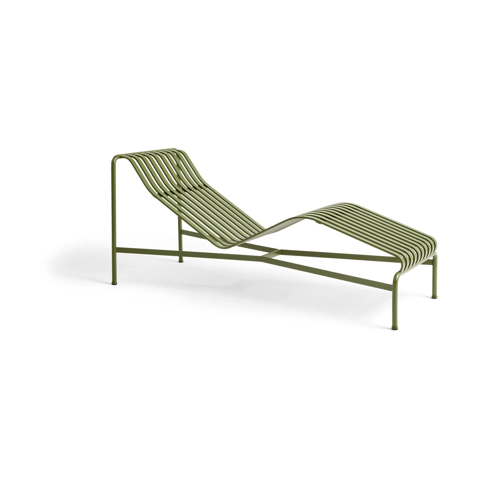 HAY Chaise longue Palissade Olive