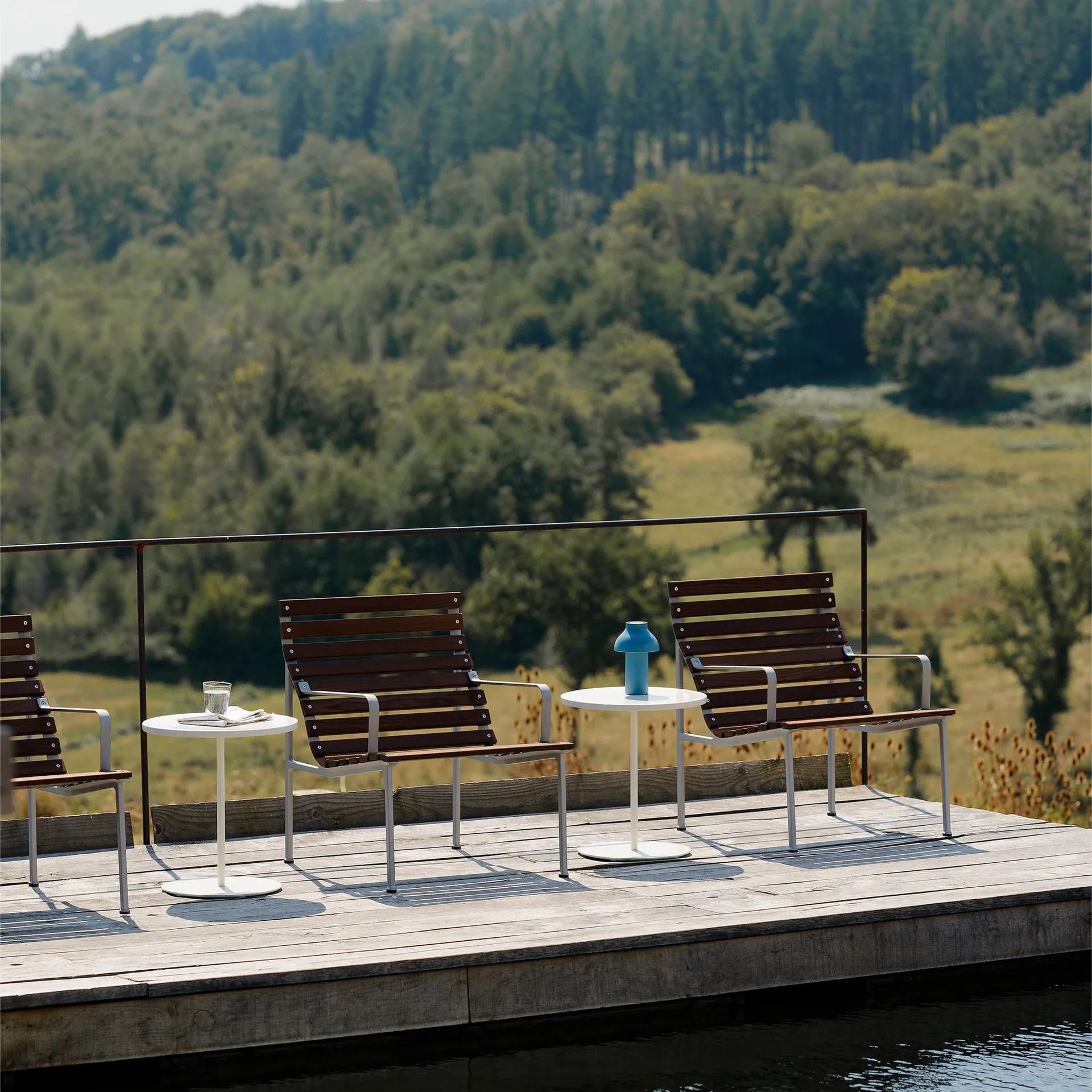 Chaise Lounge Traverse Lounge, Oiled ash HAY