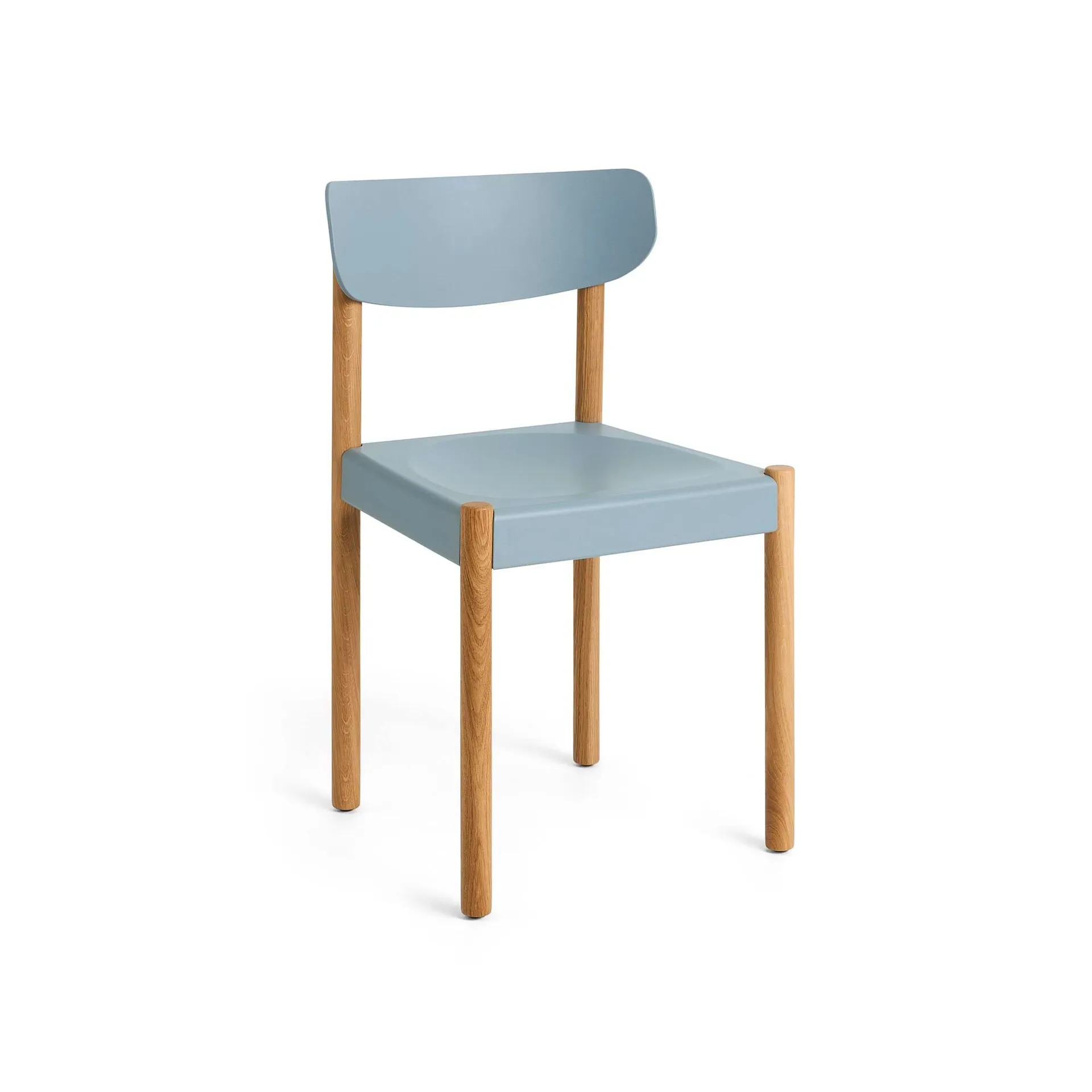 Chaise Pack Chair 10, Chêne huilé-ash blue HAY