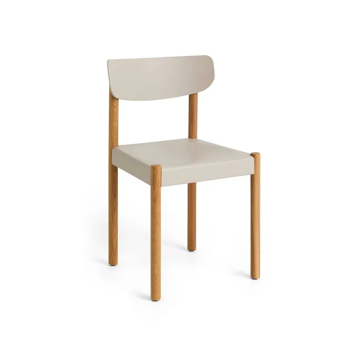 Chaise Pack Chair 10 - Chêne huilé-chalk grey - HAY