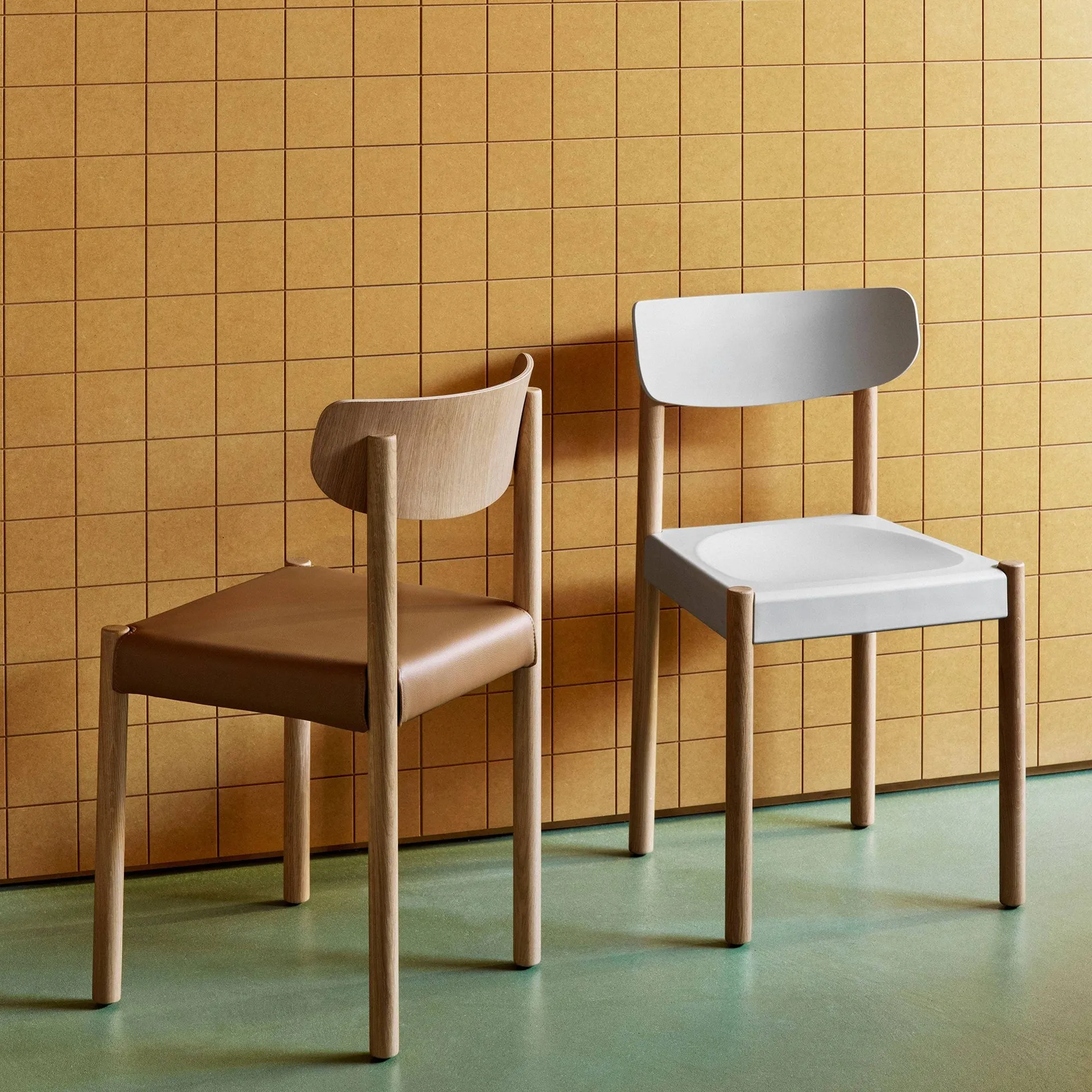 Chaise Pack Chair 10, Chêne huilé-chalk grey HAY