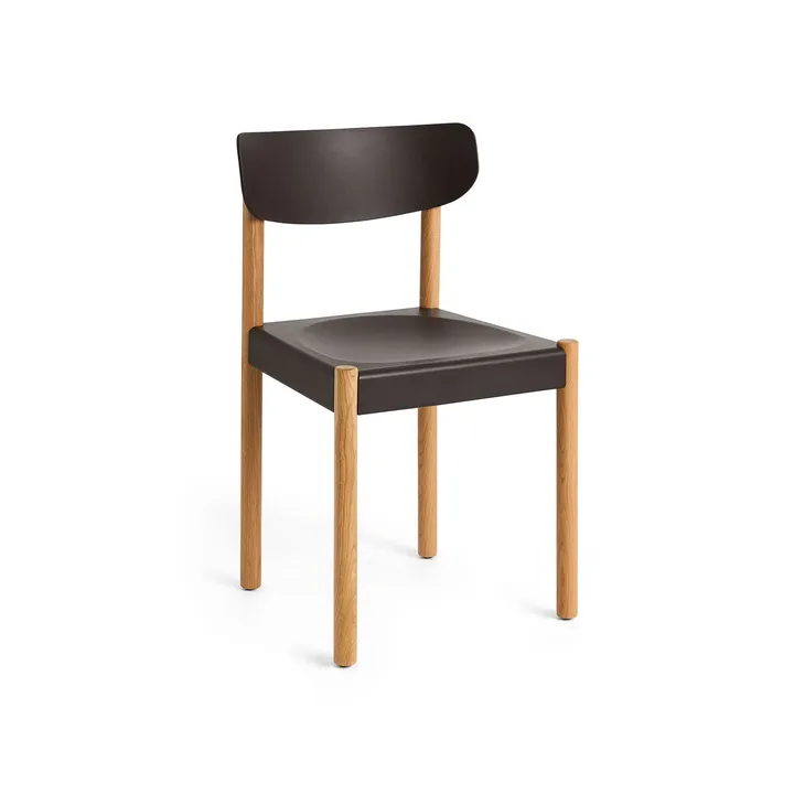 Chaise Pack Chair 10 - Chêne huilé-graphite brown - HAY