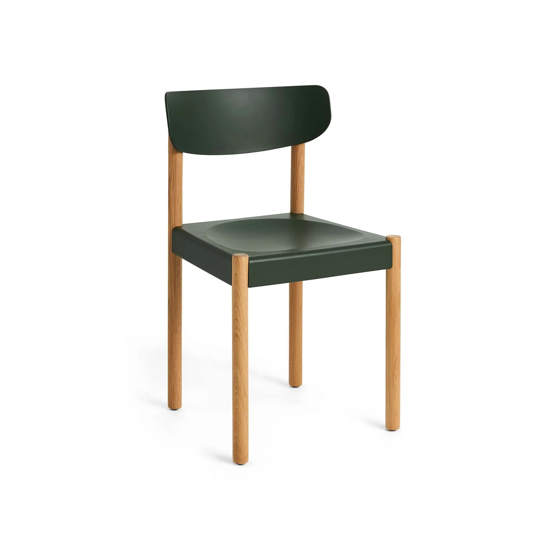 Chaise Pack Chair 10, Chêne huilé-palm green HAY