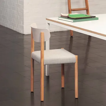 Chaise Pack Chair 11 - Chêne huilé-chalk grey-Remix 126 - HAY