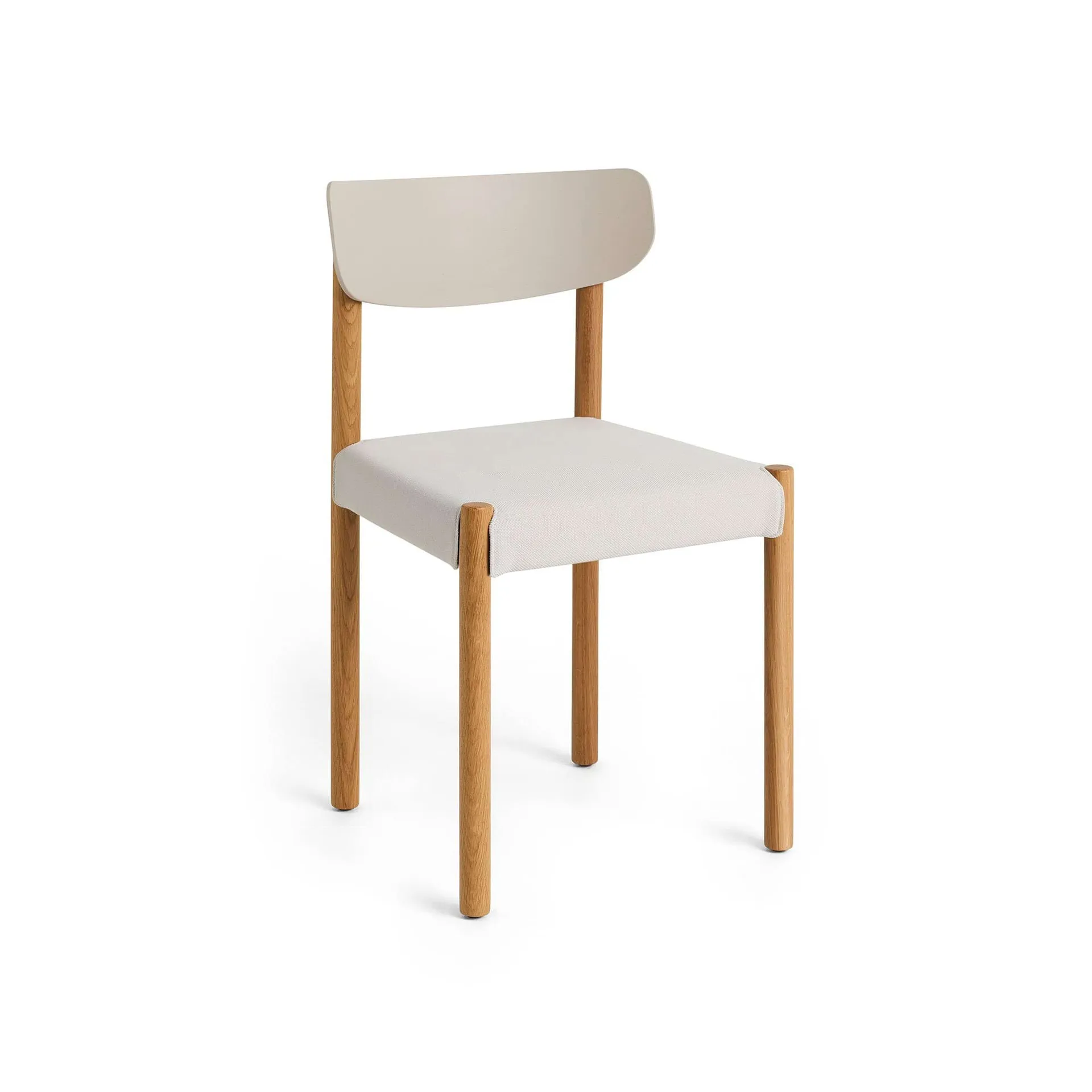 Chaise Pack Chair 11, Chêne huilé-chalk grey-Steelcut 220 HAY