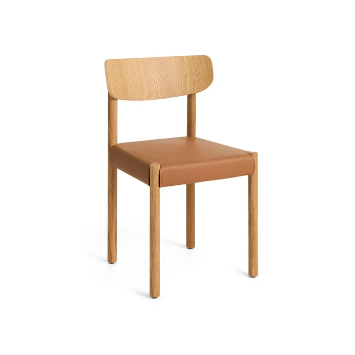 Chaise Pack Chair 11 - Chêne huilé-Grano cognac - HAY