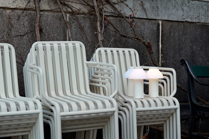 Chaise Palissade Dining avec accoudoirs - sky grey - HAY