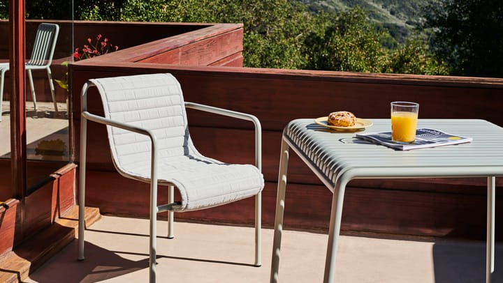 Chaise Palissade Dining avec accoudoirs - sky grey - HAY