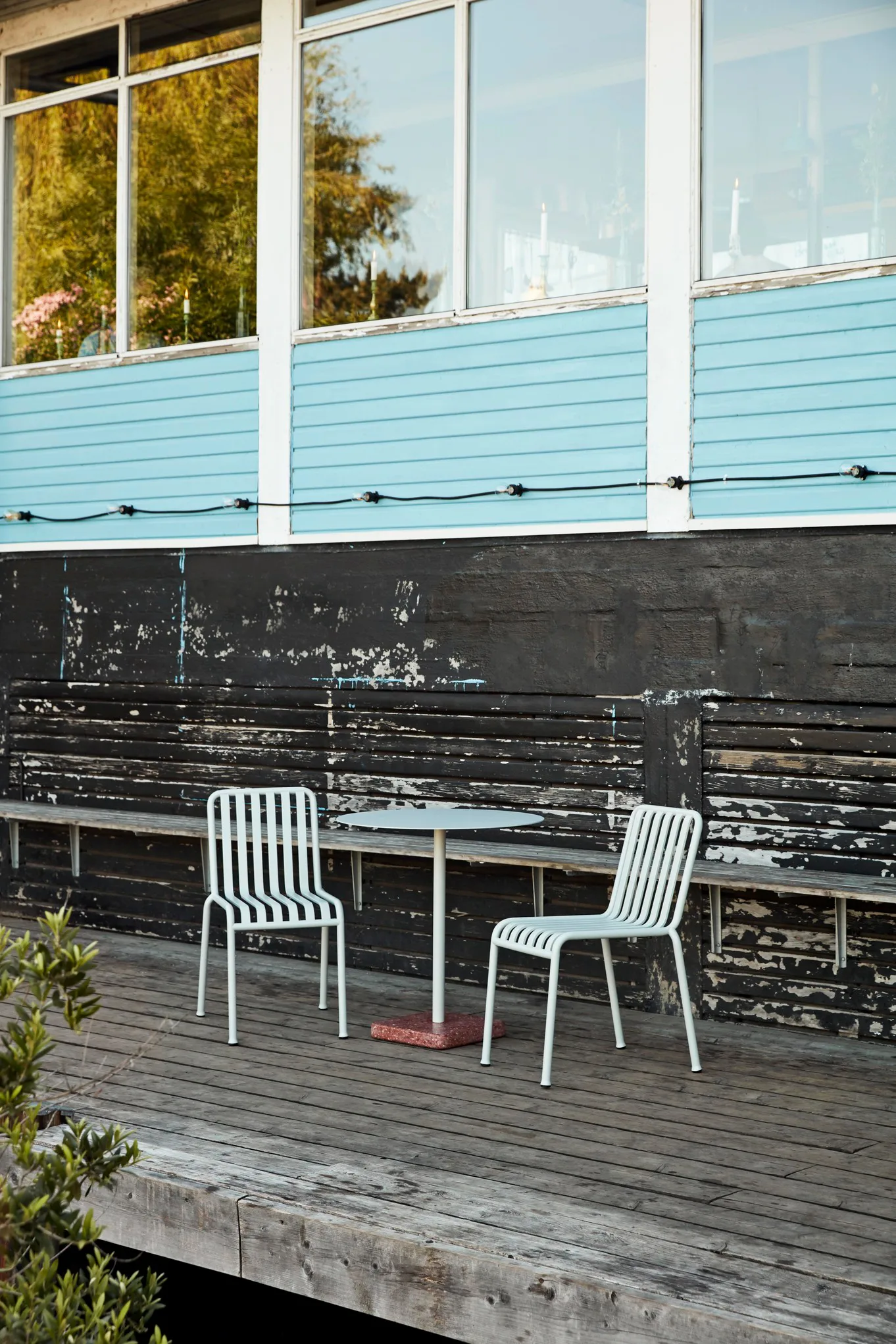 Chaise Palissade, Sky grey HAY