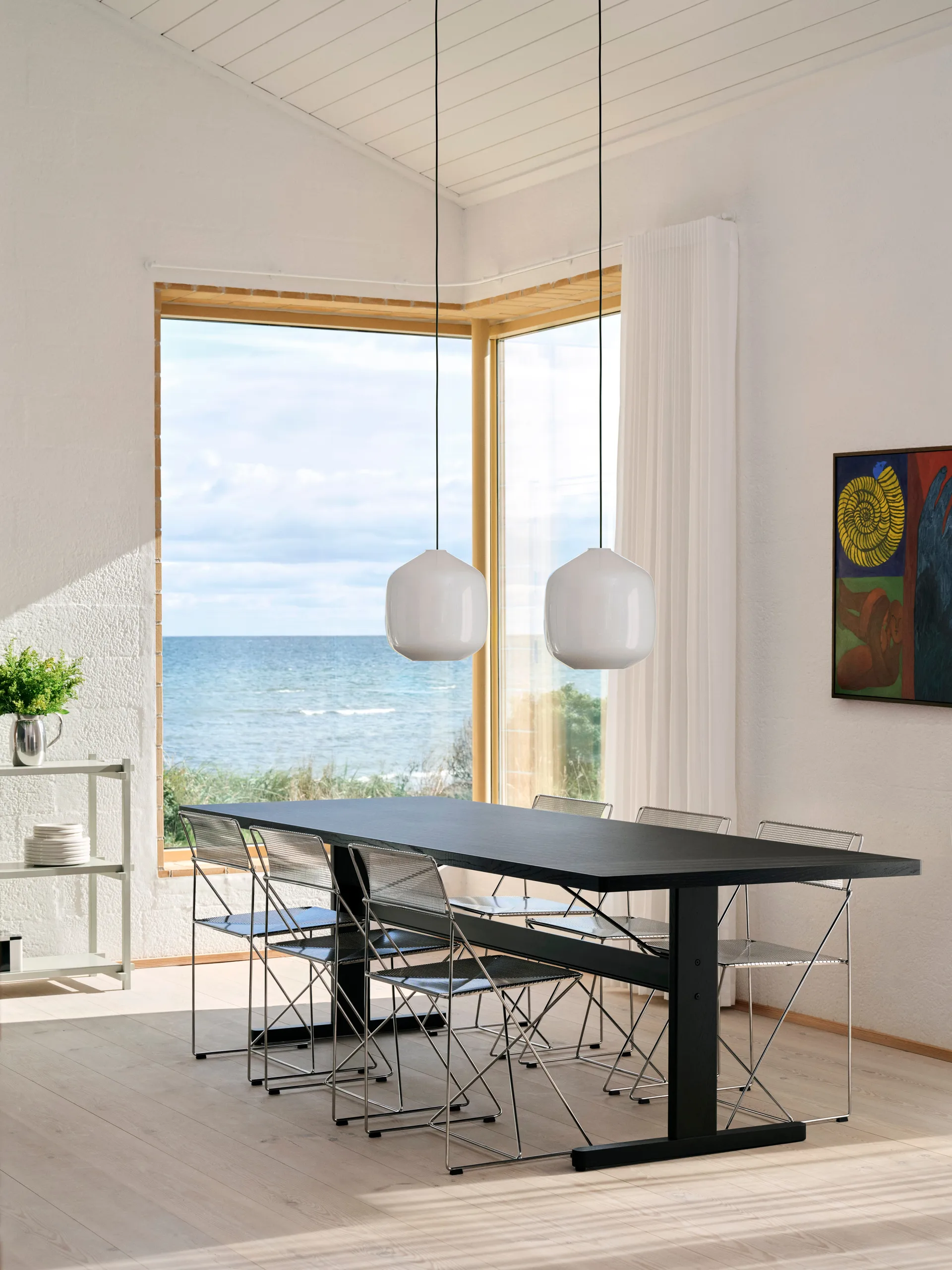 Chaise X-Line Indoor, Black HAY