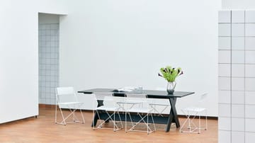 Chaise X-Line Indoor - Chalk white - HAY