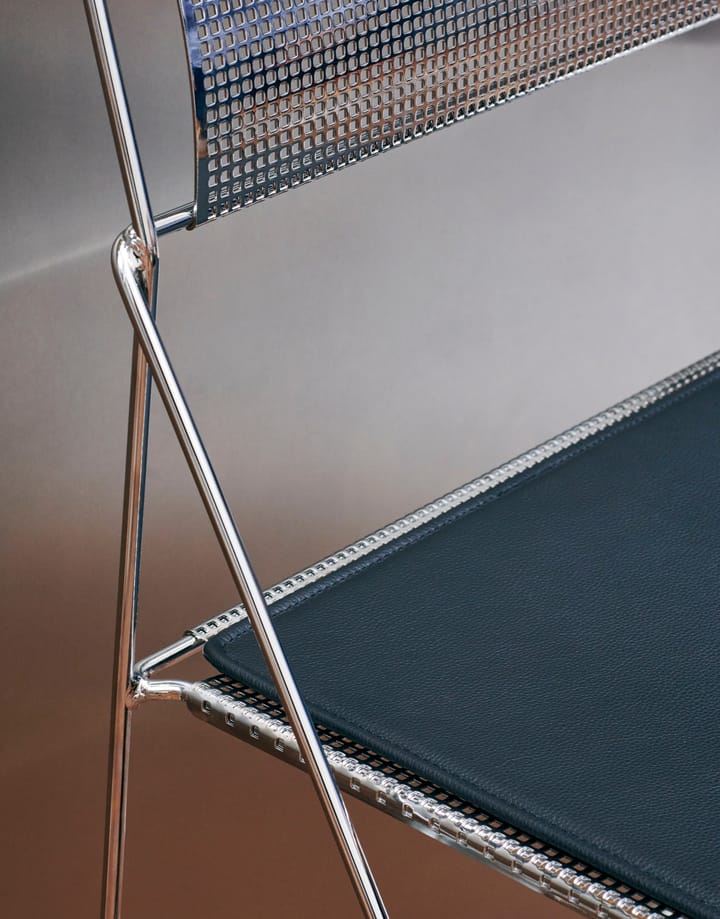 Chaise X-Line Indoor, Chromed HAY