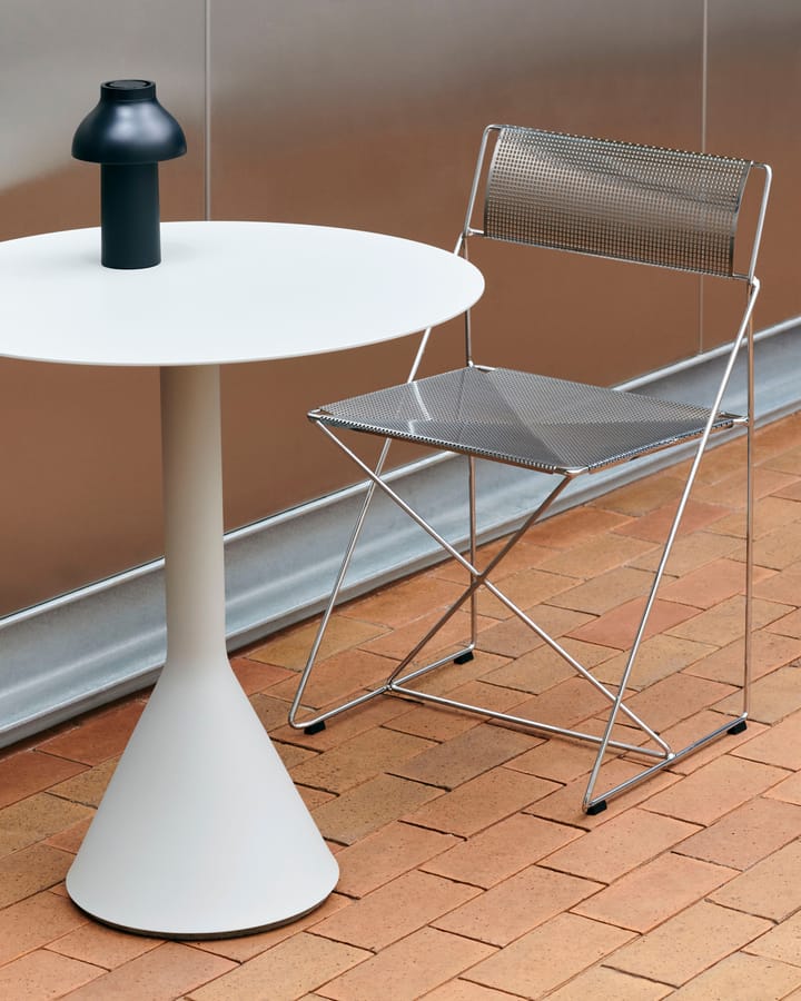 Chaise X-Line Indoor, Chromed HAY