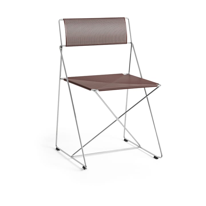 Chaise X-Line Indoor - Iron red - HAY