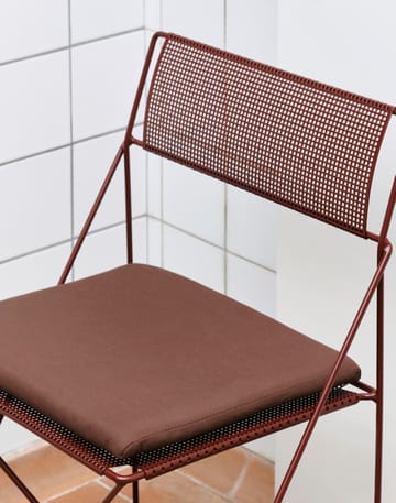 Chaise X-Line Indoor - Iron red - HAY