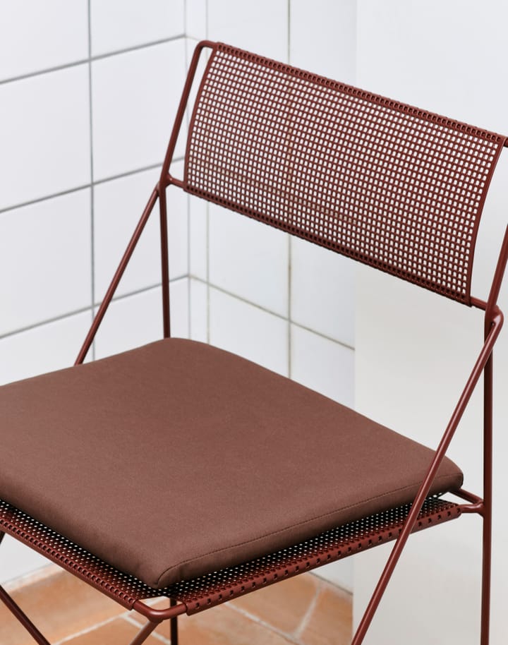 Chaise X-Line Indoor, Iron red HAY