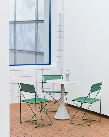 Chaise X-Line Indoor - Leek green - HAY