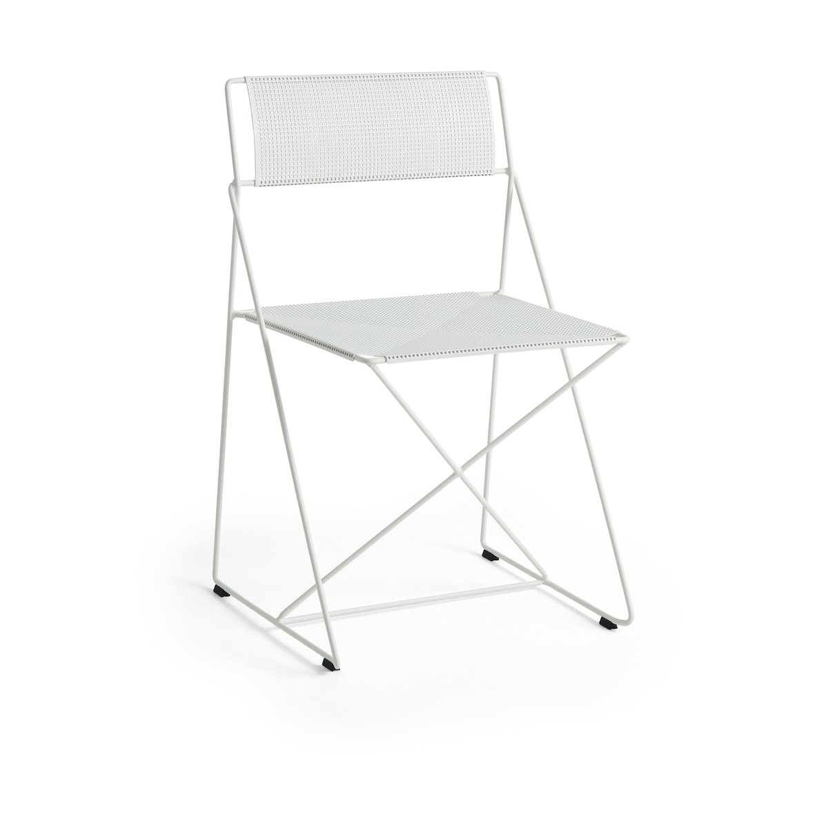 HAY Chaise X-Line Indoor Outdoor Chalk white | Design Scandinave | Chaises | Blanc