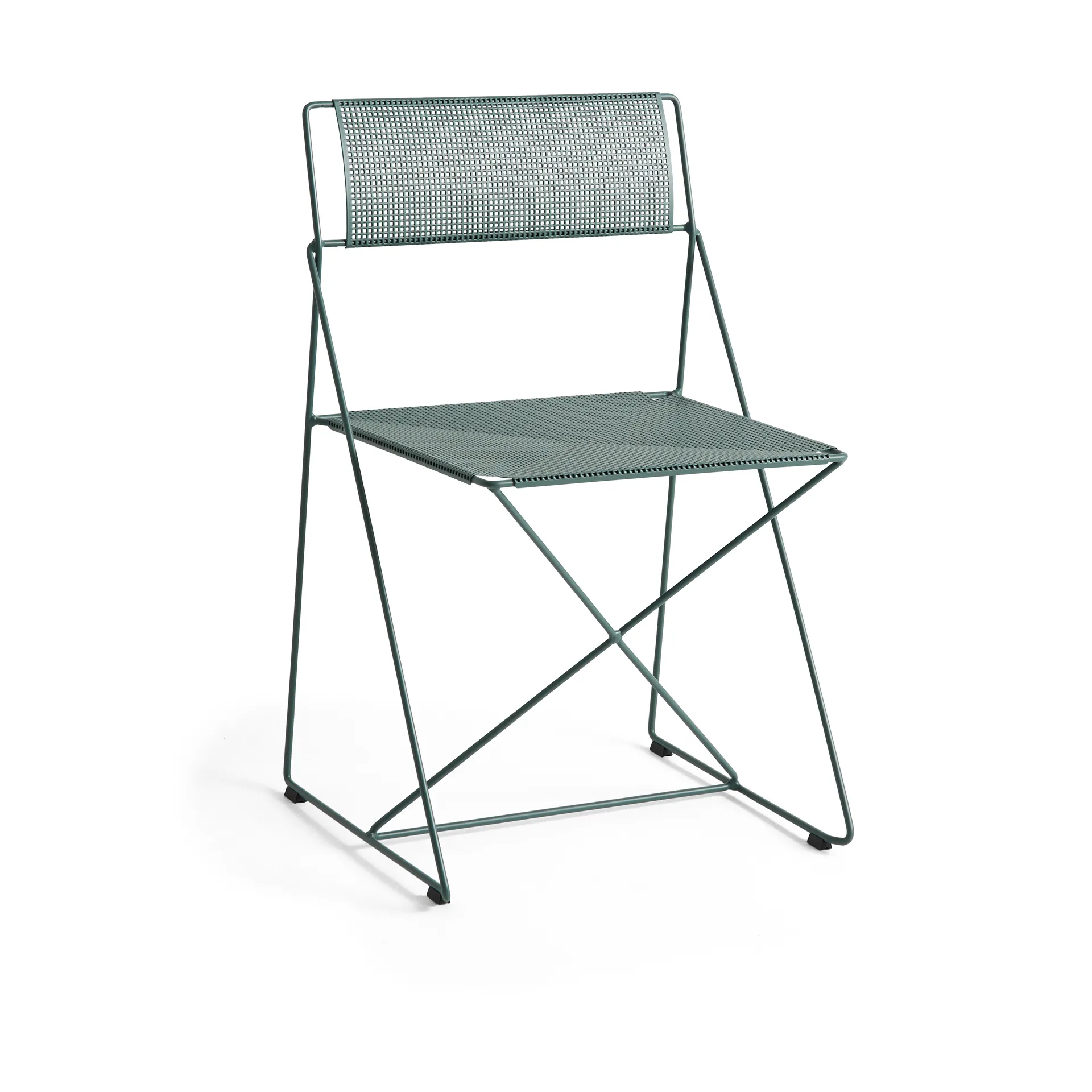 HAY Chaise X-Line Indoor Outdoor Mousse