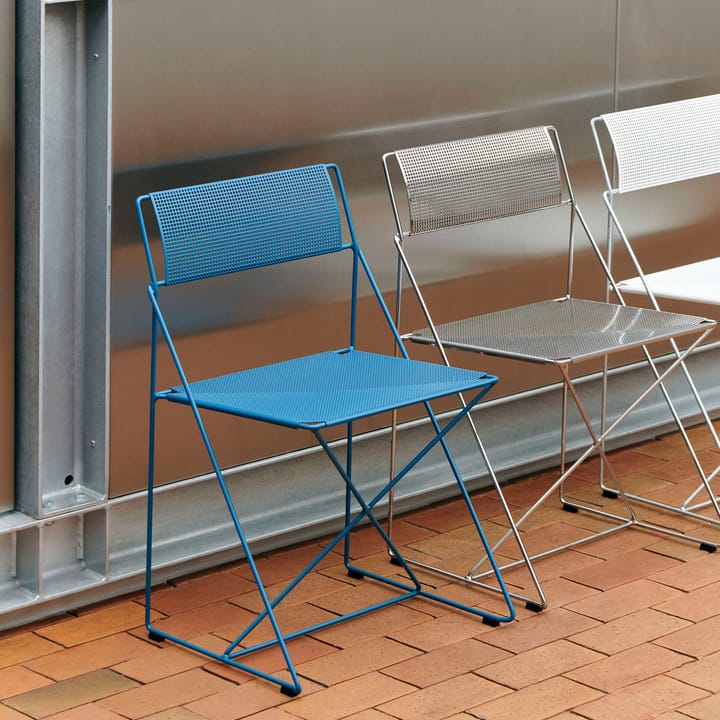 Chaise X-Line Indoor Outdoor, Powder blue HAY