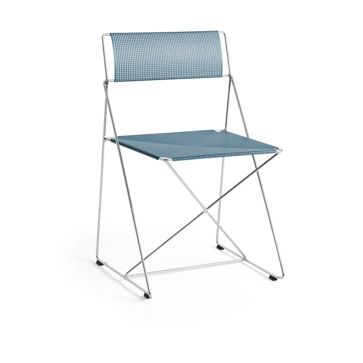 Chaise X-Line Indoor - Powder blue - HAY