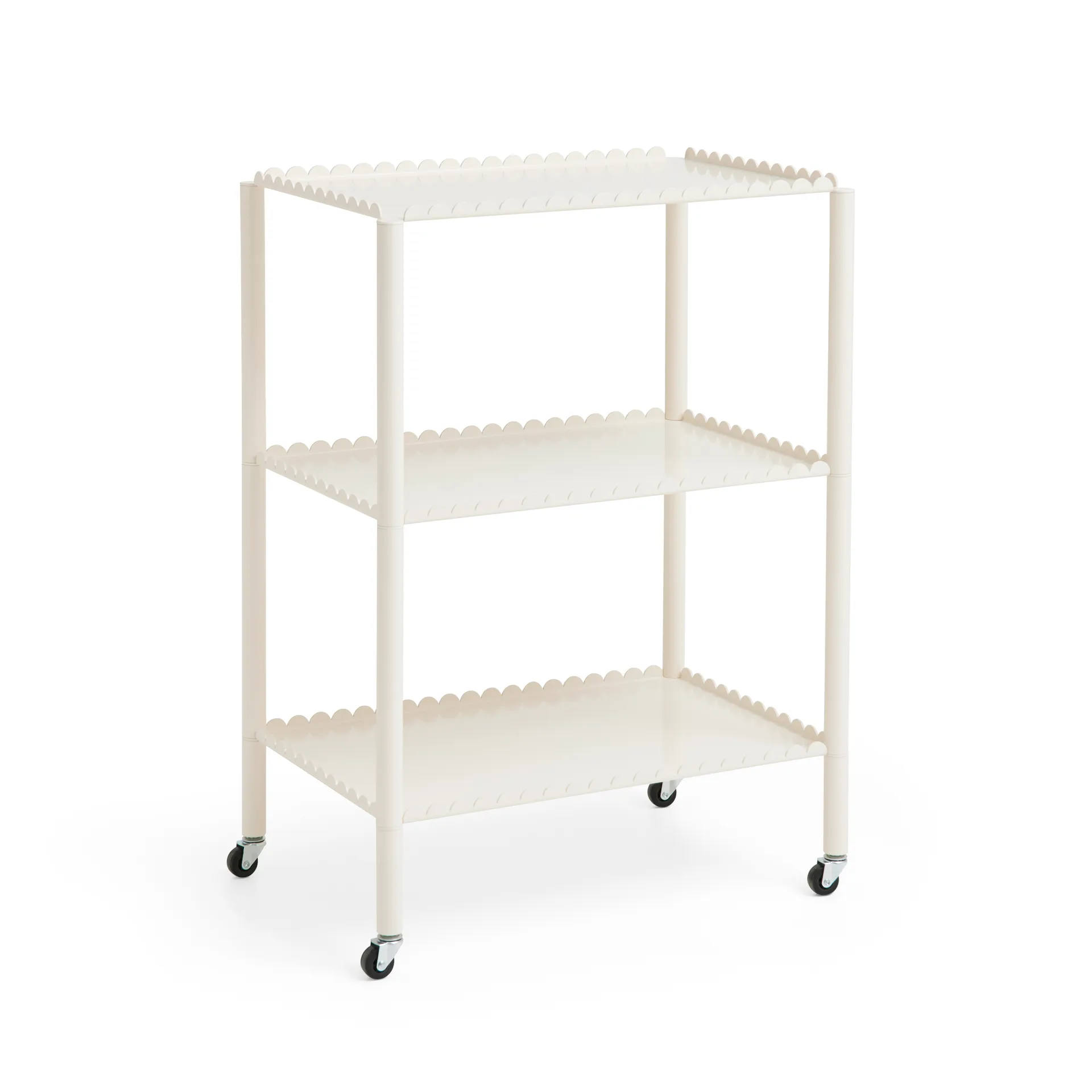 Chariot de service Arcs Trolley High, Eggshell HAY