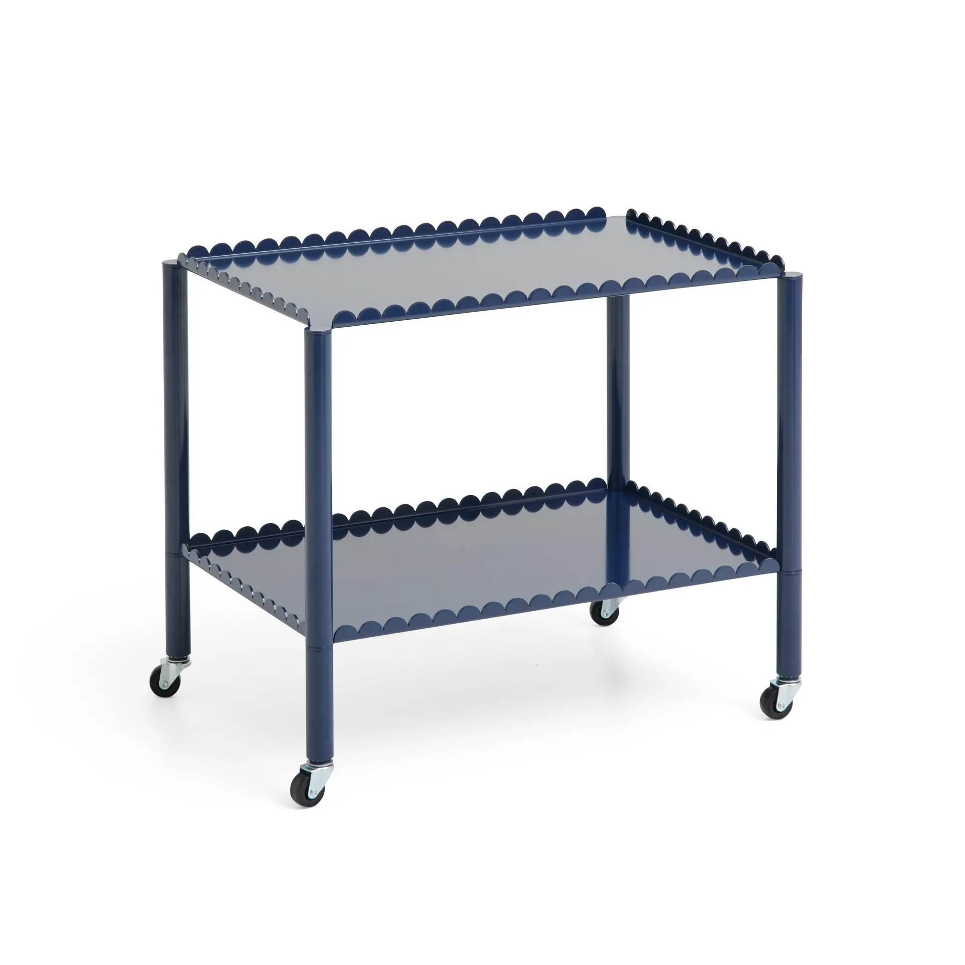 Chariot de service Arcs Trolley Low, Steel blue HAY