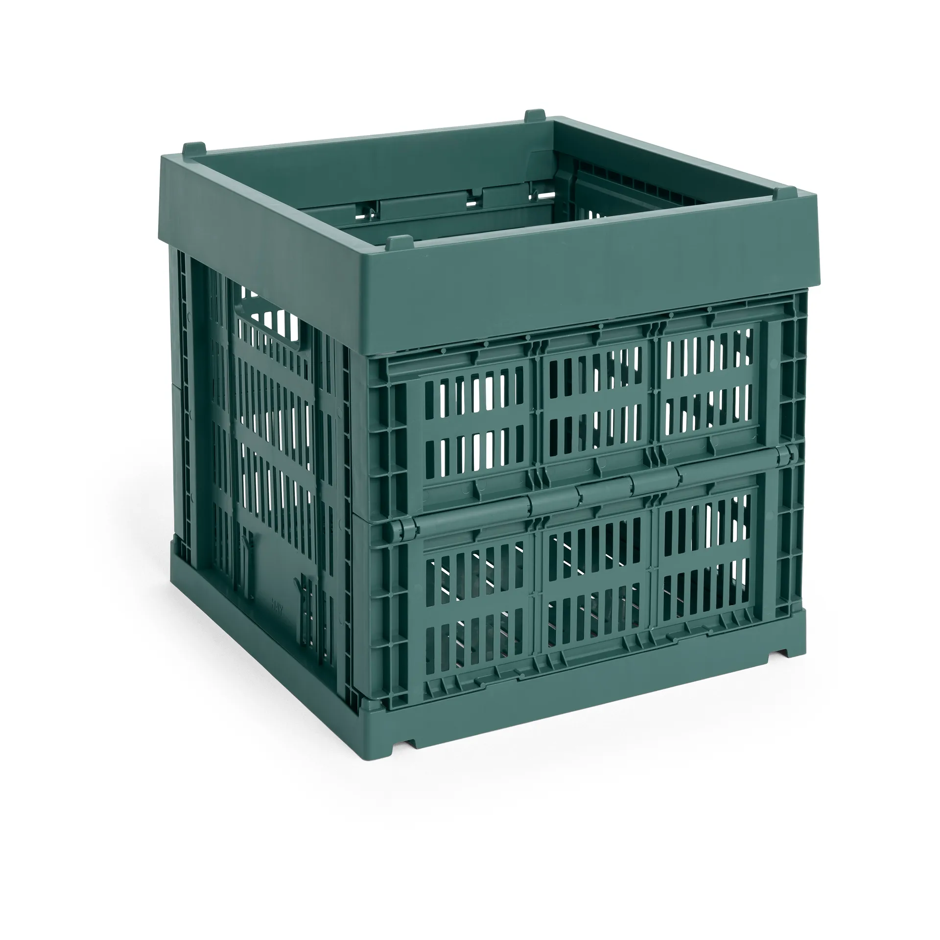 Colour Crate Cube 29,5x29,5 cm, Dark green HAY