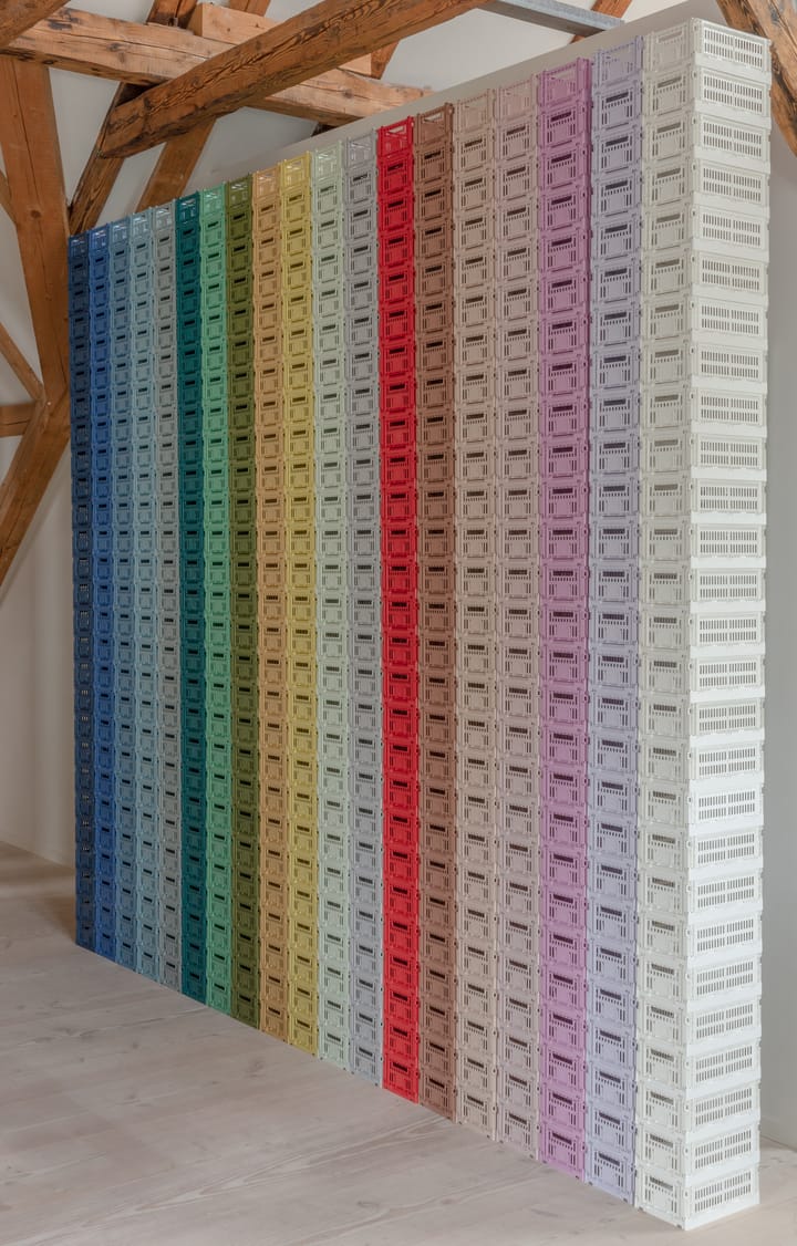 Colour Crate L 34,5x53 cm, Golden yellow HAY