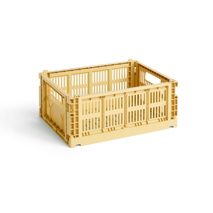 Colour Crate M 26,5x34,5 cm - Golden yellow - HAY