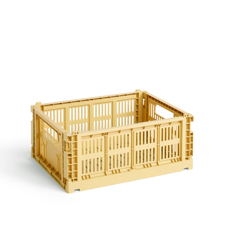 Colour Crate M 26,5x34,5 cm - Golden yellow - HAY