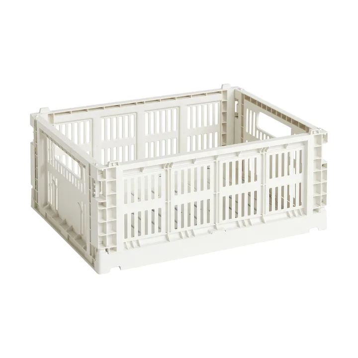 Colour Crate M 26,5x34,5 cm - Off-white - HAY