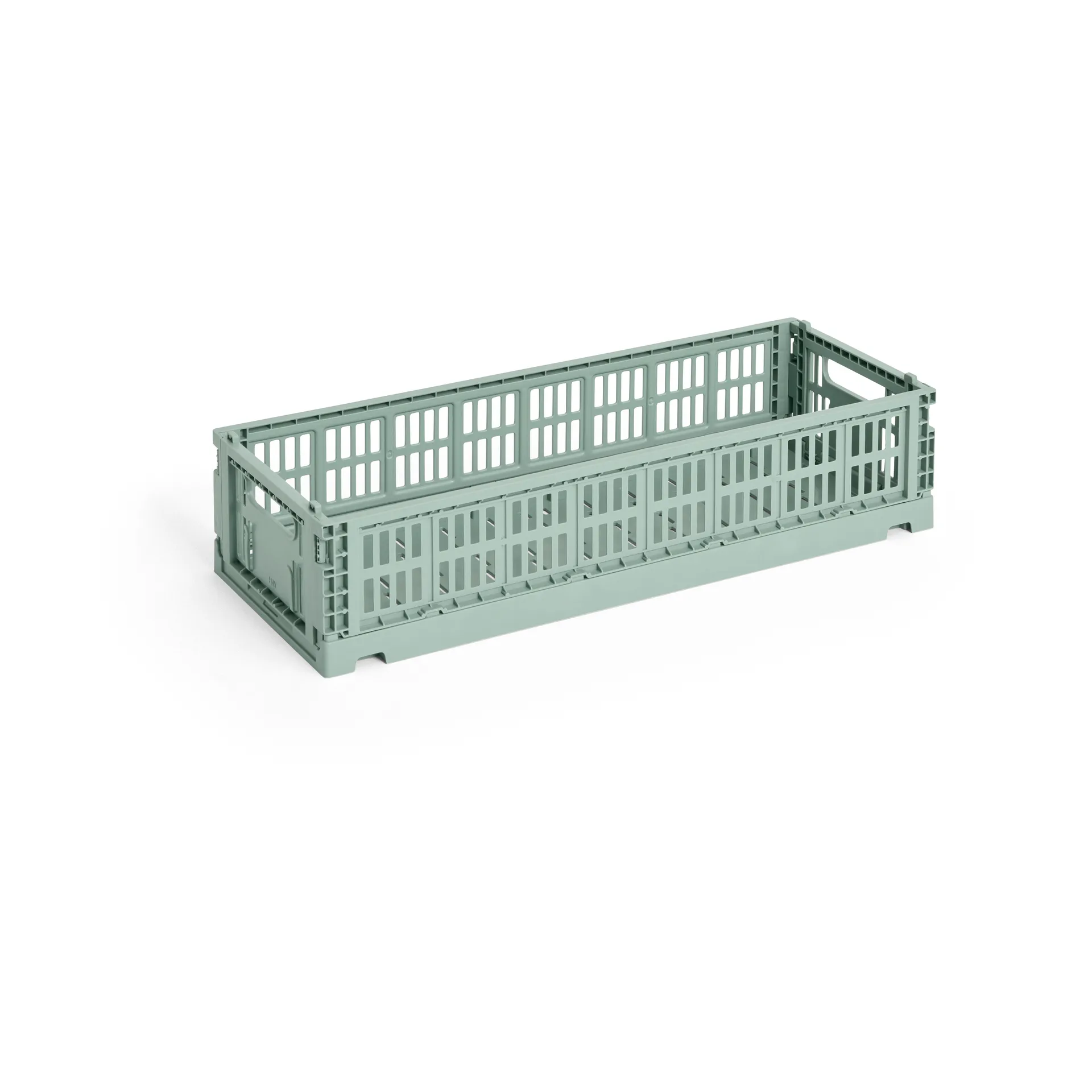 Colour Crate Mini Oblong 13x34,5 cm, Sage green HAY
