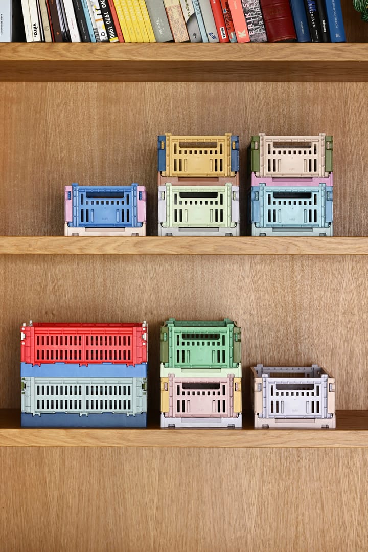 Colour Crate Mix S 17x26,5 cm, Bleu foncé HAY