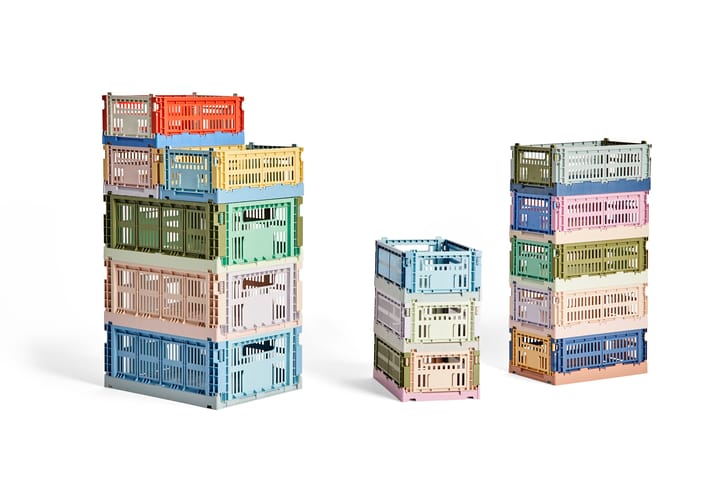 Colour Crate Mix S 17x26,5 cm, Jaune poudreux HAY