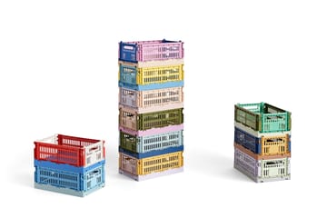 Colour Crate Mix S 17x26,5 cm - Poudreux - HAY