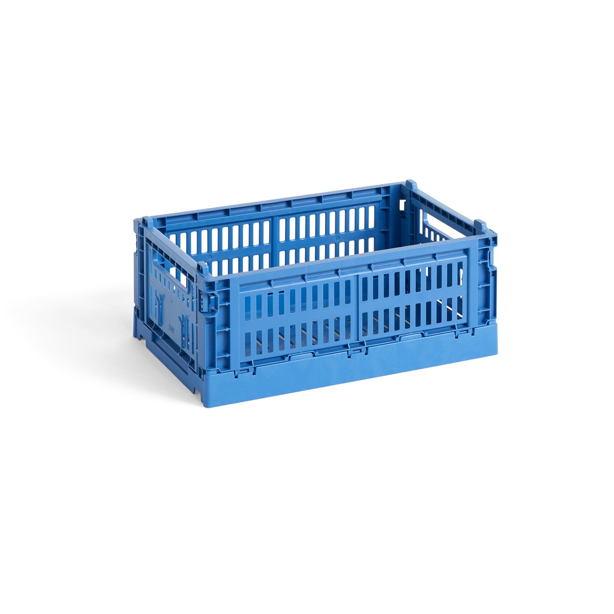 HAY Colour Crate S 17x26,5 cm Electric blue | Design Scandinave | Paniers de rangement | Bleu