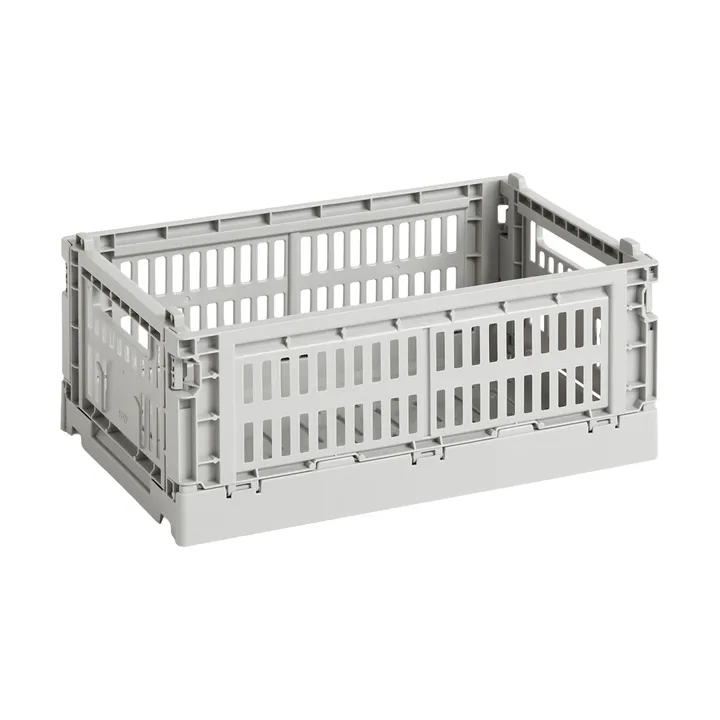 Colour Crate S 17x26,5 cm - Light grey - HAY