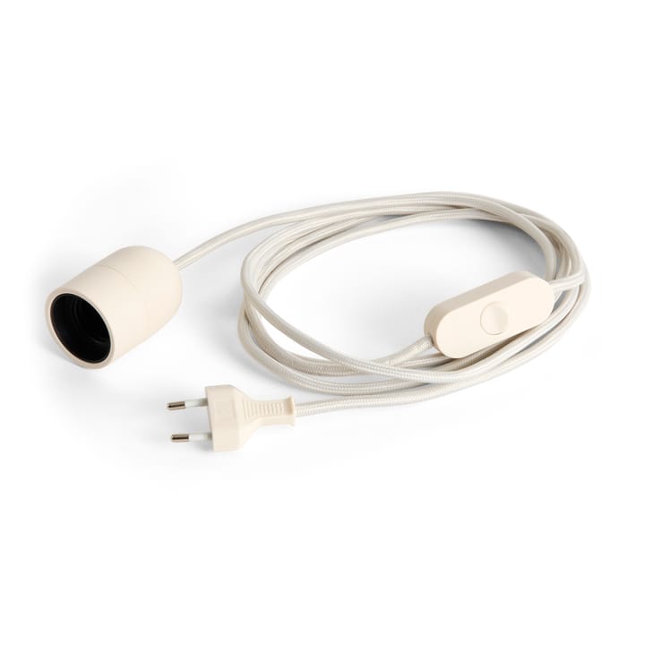 Cordon de la lampe Common Table Ø4,5 cm - Clay white - HAY