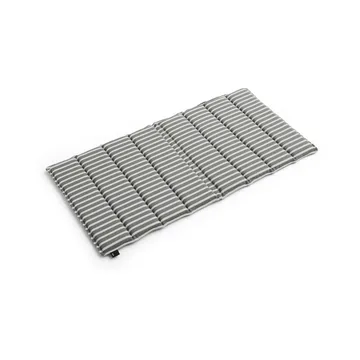 Coussin d’assise Terrazza Folding - Grey bold stripe, 82x40 cm - HAY