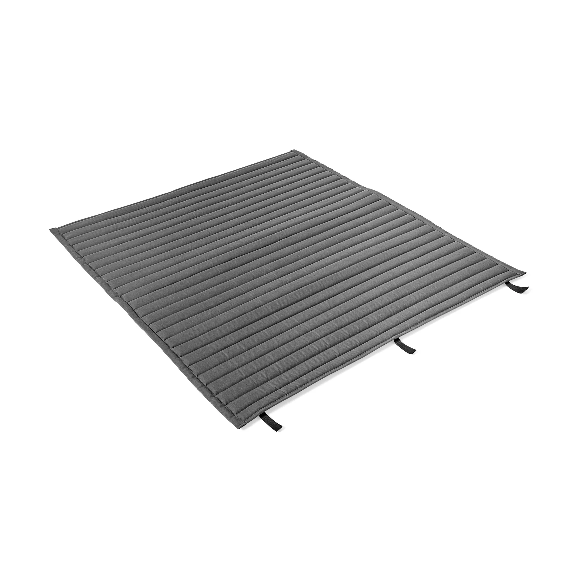 Coussin de canapé Palissade Lounge Quilted, Anthracite, till loungesoffa HAY