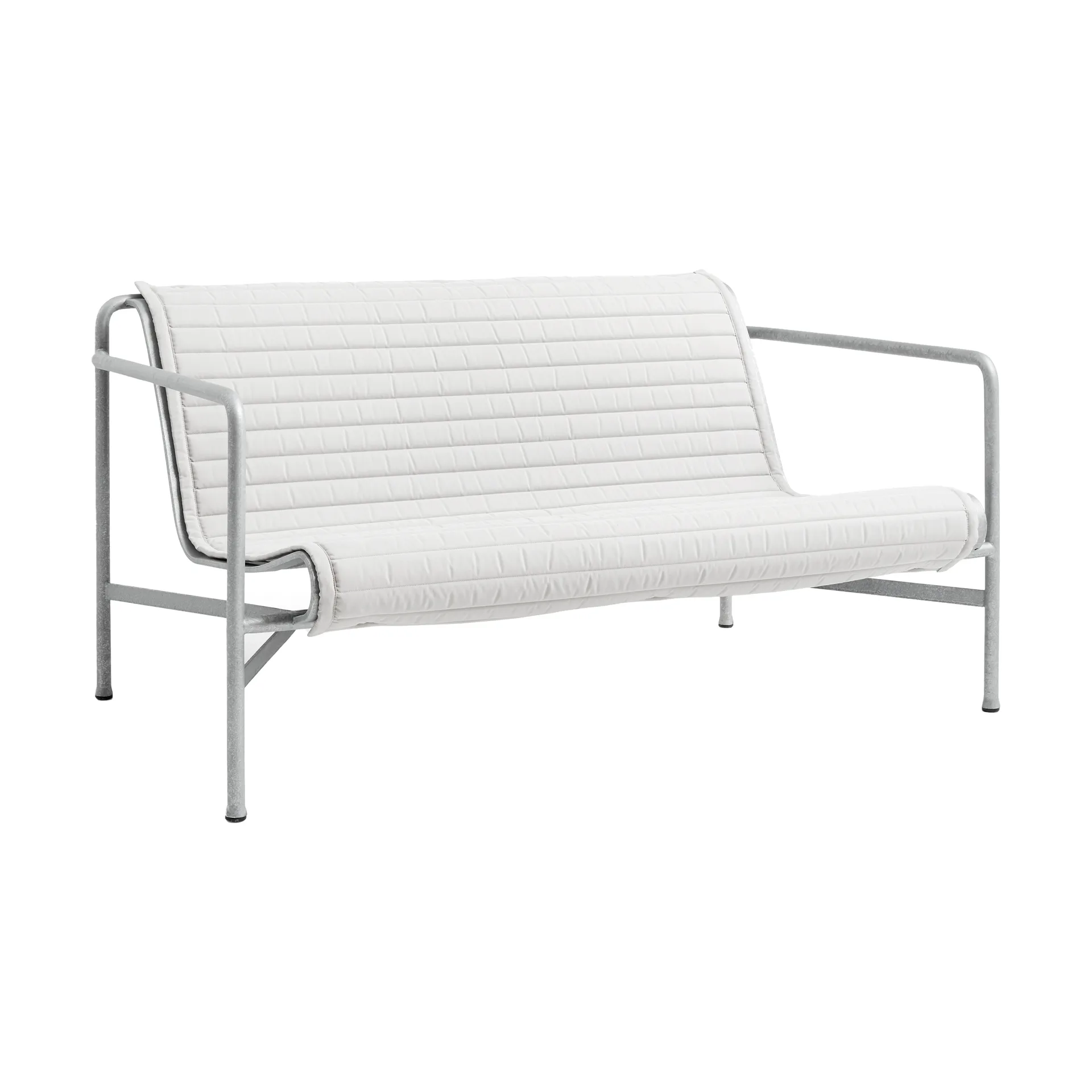 Coussin de canapé Palissade Lounge Quilted, Sky grey, till loungesoffa HAY