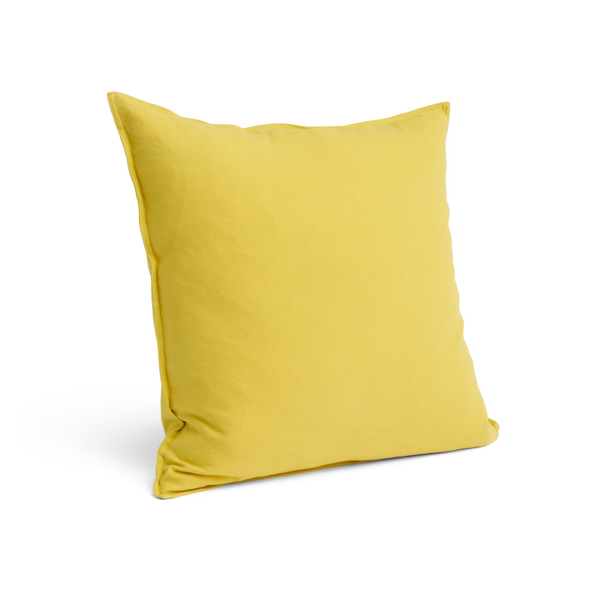HAY Coussin Linen 60x60 cm Lemon yellow | Design Scandinave | Coussins | Jaune