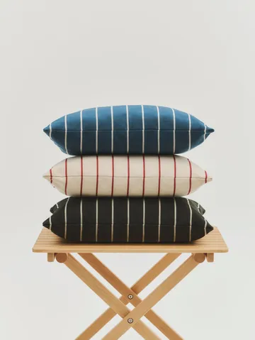 Coussin Outdoor Market - Black-beige, 45x35 cm - HAY