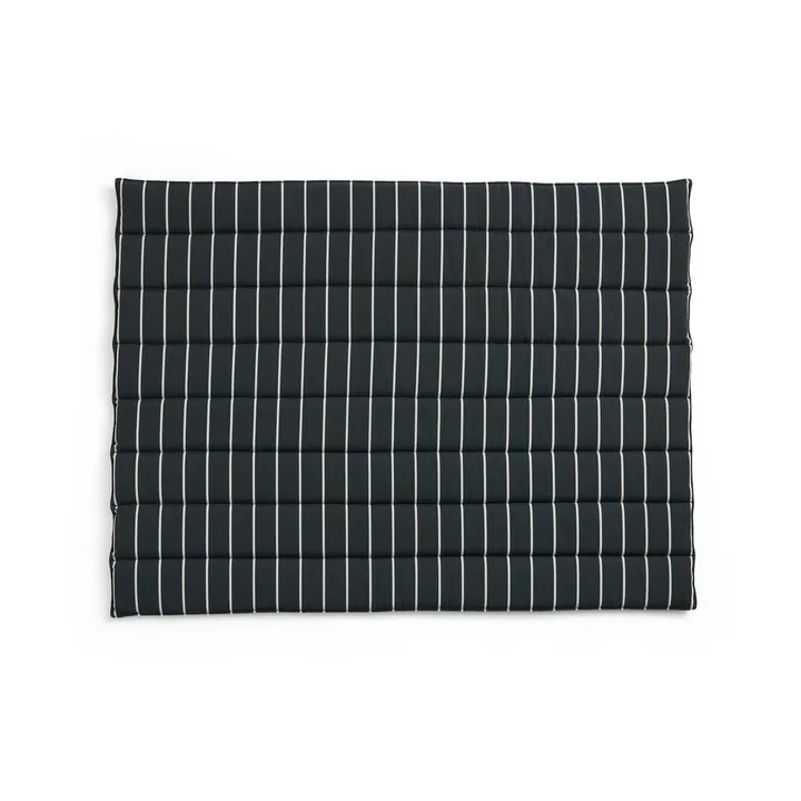 Coussin pour canapé Outdoor Market - Black-beige, 2-places - HAY