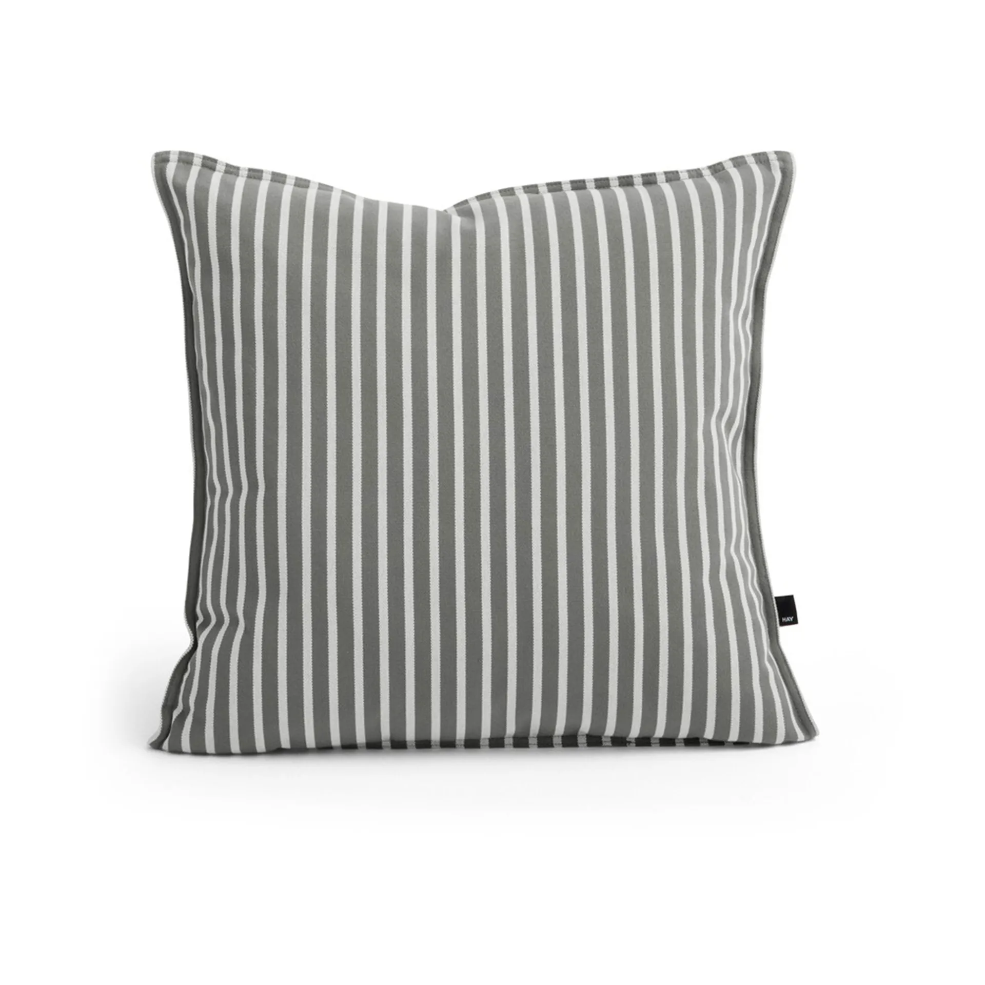 Coussin Terrazza, Grey bold stripe, 50x50 cm HAY